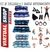 Combo Tobilleras Pesas Par 1kg+2kg+3kg Kit+3 Bandas Elastica - comprar online