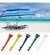 Imagen de Sombrilla Playa 2 M+ Soporte Arena + Funda + 2 Reposeras