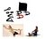 Combo Tobilleras Pesas Par 1kg+2kg+3kg Kit+3 Bandas Elastica - Virtualshopbaires