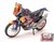 Ktm 450 Rally Dakar 1/18 Burago Moto Cross