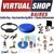 Kit Yoga Pilates Aro Pilates + 3 Bandas Elasticas + Bosu Equ
