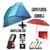 Carpa Playera + Sombrilla Playa + Cob Led + Saca Arena