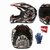 Combo Casco Motocross + Guantes De Adultos Motos Cuatriciclo