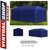 Gazebo Rafia Azul 6x3 Camping Juegos Pileta + 6 Paredes en internet