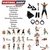 3 Bandas Elasticas + Aro Pilates Anillo Flex Ring Fitness - comprar online