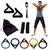 Combo Tobilleras Pesas Par 1kg+2kg+3kg Kit+5 Bandas Elastica - comprar online