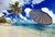 Imagen de Sombrilla Playa 2,4 M Aluminio Ultraliviana + Soporte Funda