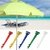 Sombrilla Exterior Playa Aluminio Piletas + Soporte + Funda