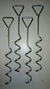 Estaca Tirabuzon Carpa Sombrilla Playa Gazebo X 4 Unidades - Virtualshopbaires