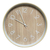 Reloj De Pared Style 30x30x4cm Simil Madera Grande Moderno