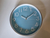 Reloj Pared Style 30x30x4cm Moderno Minimalista Celeste - comprar online