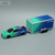 Maisto Design 2008 Mitsubishi Lancer Evolution / Car Trailer - comprar online