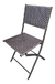 Silla Plegable X 2 + Mesa Ratan Juego Balcón Bistro Jardin en internet