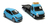 Burago Remolque Iveco Flatbed + Renault Clio Escala 1/43 en internet