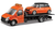 Burago Escala 1/43 Remolque Iveco Flatbed + Mini Cooper