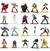 X-men 20 Figuras Nano Metalfigs Jada Marvel Original Diecast - comprar online