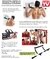 Barra Ejercicio Dominadas Fitness Gym + Guante Gratis