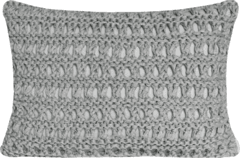 Almofada Cinza de Cama Turim 50x70