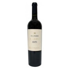 VINO H.F. FABRE MALBEC/MERLOT BOTELLA X750 CC