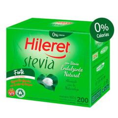 EDULCORANTE HILERET STEVIA FORTE CAJA X200 SOBRES