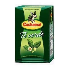 TE CACHAMAI VERDE CAJITA X20 SAQUITOS