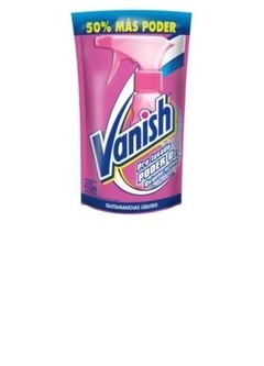 VANISH ROPA BLANCA CON BLANQUEADOR DOY PACK X400 ML
