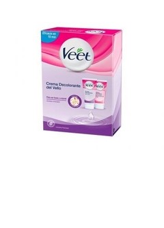 VEET CREMA DEPILATORIA FACIAL PIEL SENSIBLE x12 unidades