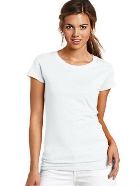 remera blanca mujer