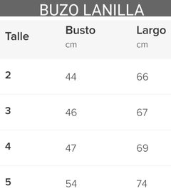 Imagen de Buzo De Lanilla Para Sublimar