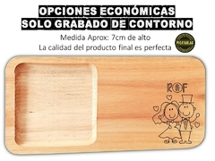 Tablas de boda economicas con grabado laser regalos souvenir casamiento - comprar online