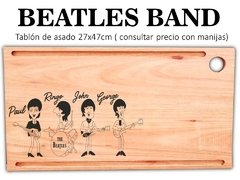 THE BEATLES - TABLON DE ASADO - REGALOS ORIGINALES Y UTILIZABLES