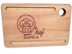 GRABADO DE LOGOS EMPRESARIALES. T 14X23CM APROX - PICATABLAS GRABADO LASER