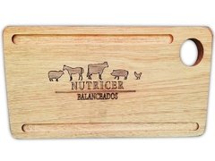 Imagen de TABLA DE ASADO, PICADAS O MERIENDAS CON GRABADO LASER. LOGOS EMPRESARIALES E INSTITUCIONES