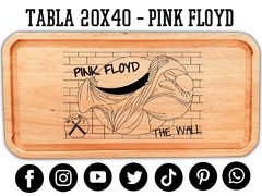 PINK FLOYD - TABLA DE ASADO Y PICADAS 20x40! - comprar online