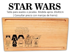 TABLA 20X40cm STAR WARS en internet
