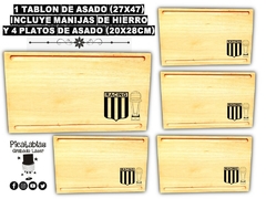 Racing Club de Avellaneda Pack de asado completo Regalos premium en internet