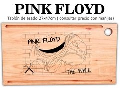 PINK FLOYD THE WALL TABLA DE ASADO CON GRABADO LASER