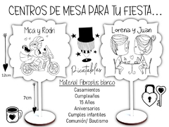 CENTROS DE MESA PARA TU FIESTA EN FIBROPLUS WEDDING BODA