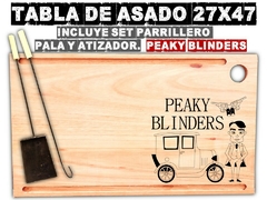 Peaky Blinders asdao tabla parrilla asador regalos de cumpleaños grabado laser madera en internet