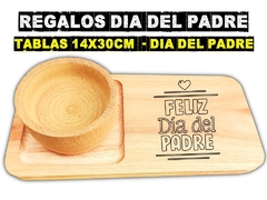 DIA DEL PADRE Tabla de picadas con cazuela regalos corporativos empresariales logos grabados