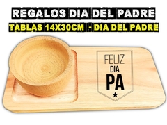 DIA DEL PADRE tabla de picada con cazuela grabado de logos regalos corporativos empresariales - PICATABLAS GRABADO LASER