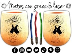 DON GATO MAT CON GRABADO LASER REGALOS ORIGINALES DIBUJOS ANIMADOS