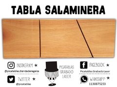 Tabla Salaminera con grabado laser - Regalos empresariales - comprar online