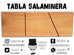 Tabla Salaminera con grabado laser - Regalos empresariales - PICATABLAS GRABADO LASER