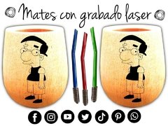 Imagen de SIMPSONS MATE CON GRABAO LASER PERSONAJES MILHOUSE REGALOS CUMPLEAÑOS