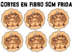 CORTES EN FIBRO FACIL FRIDA - LLAVEROS COLGANTES en internet
