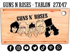GUNS N ROSES TABLON DE ASADO - comprar online