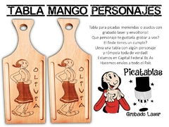 Tabla quesera con mango grabado laser regalos picadas meriendas o asados en internet