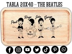 THE BEATLES - TABLA DE PICADA Y ASADOS 20x40cm - tienda online