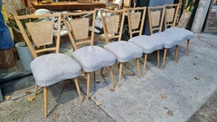 sillas escandinavas con esterilla - tienda online